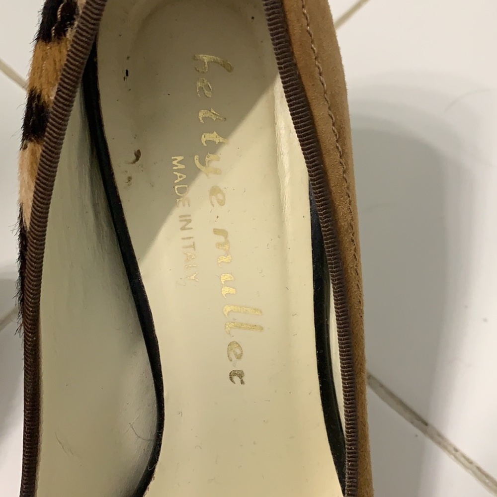 Bettye Muller animal print heels - Picture 3 of 5